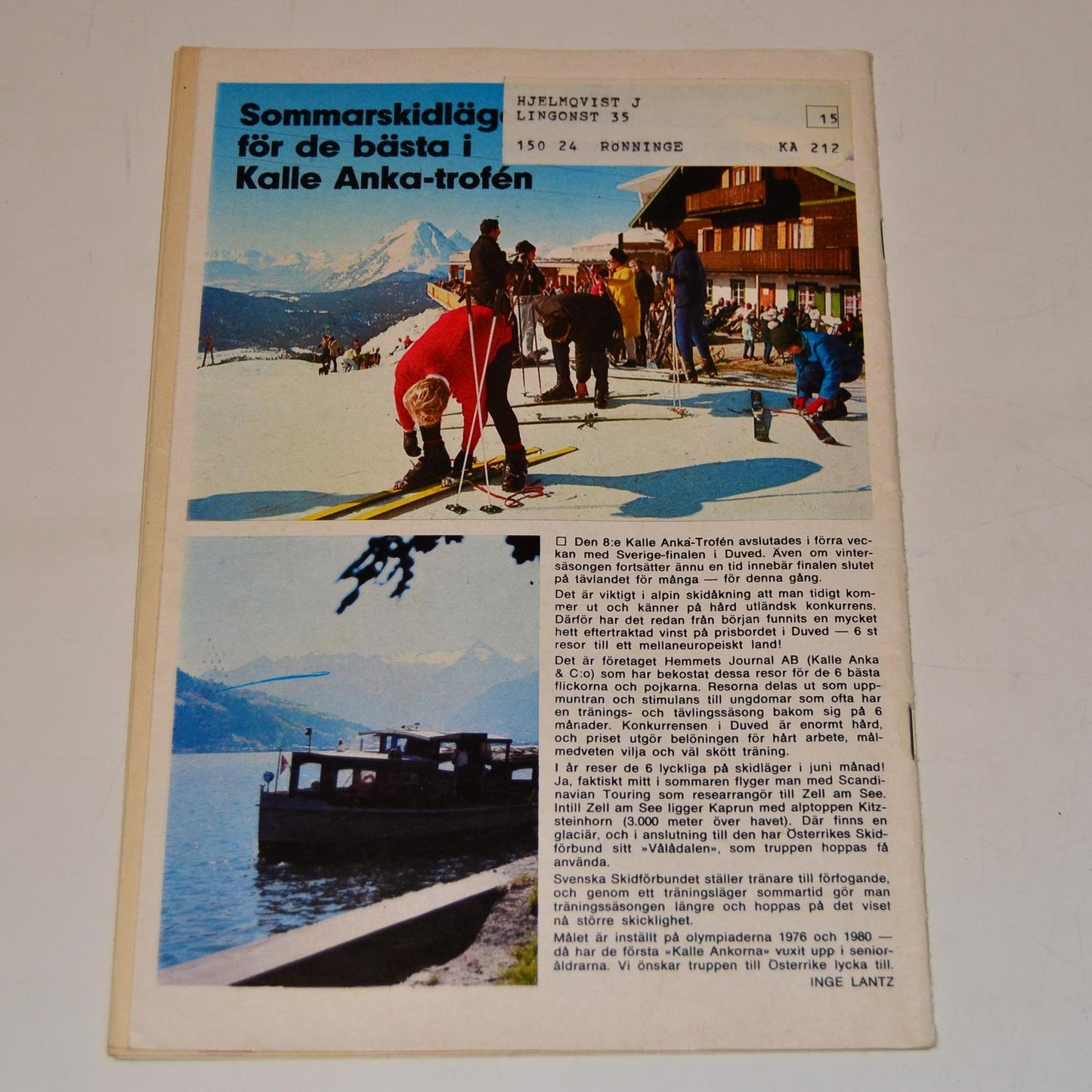 Kalle Anka & Co Nr 12 1972 #FR#