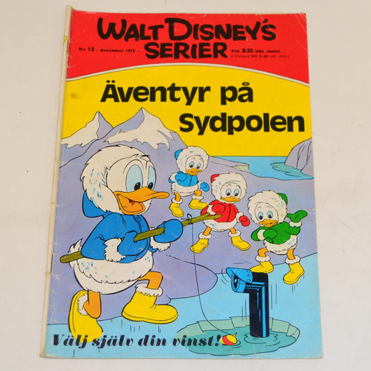 Walt Disney´s Serier Nr 12 1973 #VG#