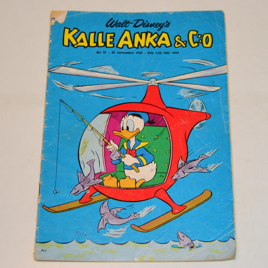 Kalle Anka & Co Nr 47 1967 #VG#