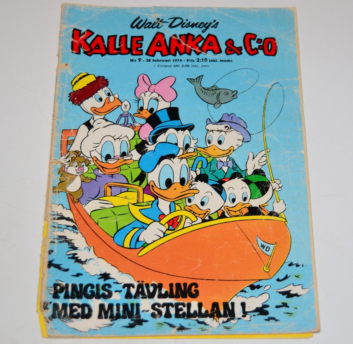 Kalle Anka & Co Nr 9 1974 #GD#