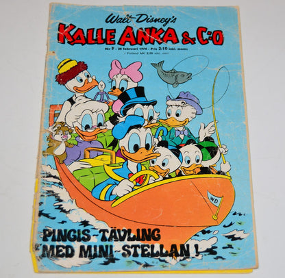 Kalle Anka & Co Nr 9 1974 #GD#