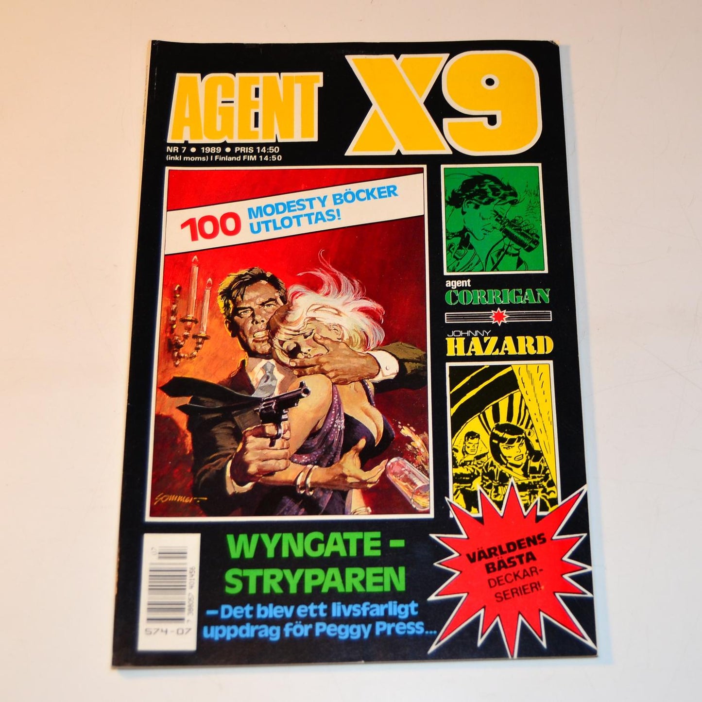 Agent X9 Nr 7 1989 #VG#
