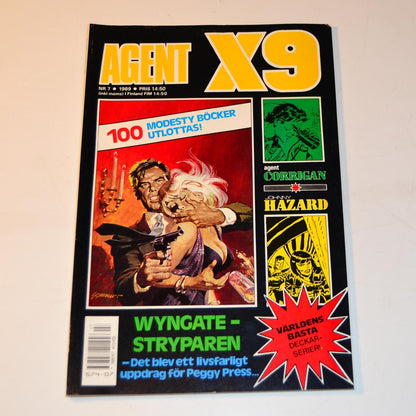 Agent X9 Nr 7 1989 #VG#