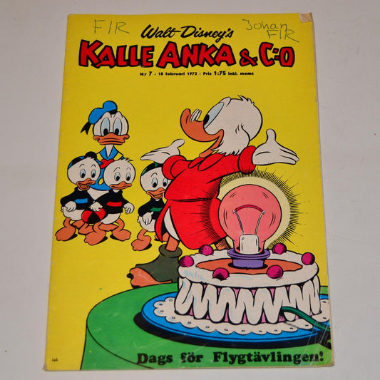 Kalle Anka & Co Nr 7 1972 #FR#