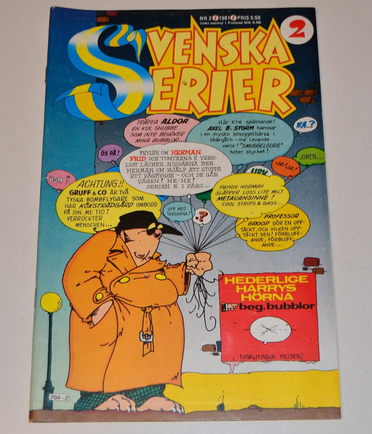 Svenska Serier Nr 2 1981 #VF#