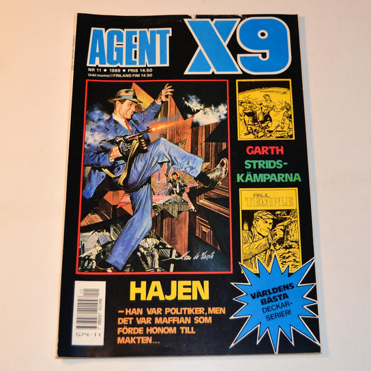 Agent X9 Nr 11 1989 #VG#