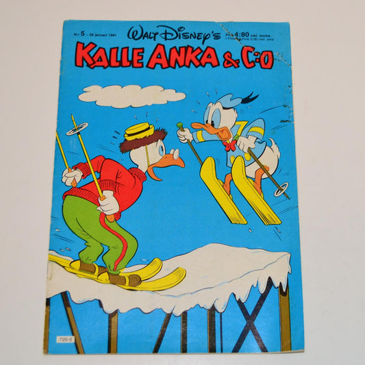 Kalle Anka & Co Nr 5 1981 #GD#