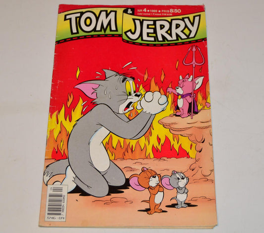 Tom &amp; Jerry No. 4 1989 #VG#