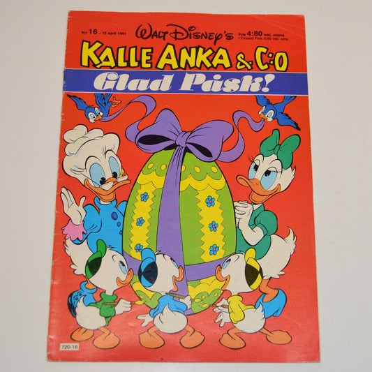 Donald Duck &amp; Co. No. 16 1981 #VG#