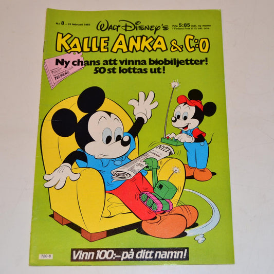 Kalle Anka & Co Nr 8 1983 #FN#