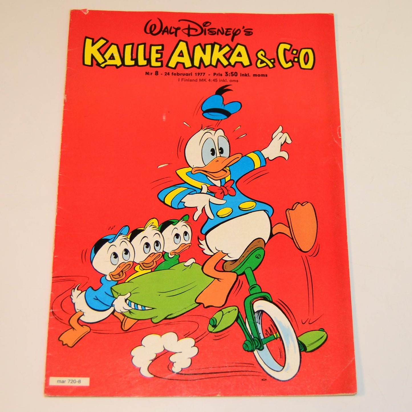 Kalle Anka & Co Nr 8 1977 #VG#