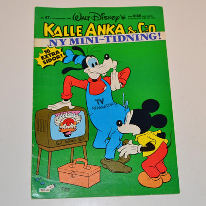 Kalle Anka & Co Nr 47 1980 #FN#
