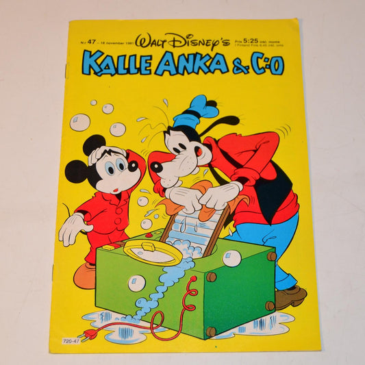 Kalle Anka & Co Nr 47 1981 #FN#