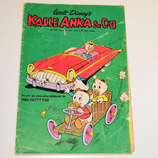 Kalle Anka & Co Nr 16 1970 #FR#