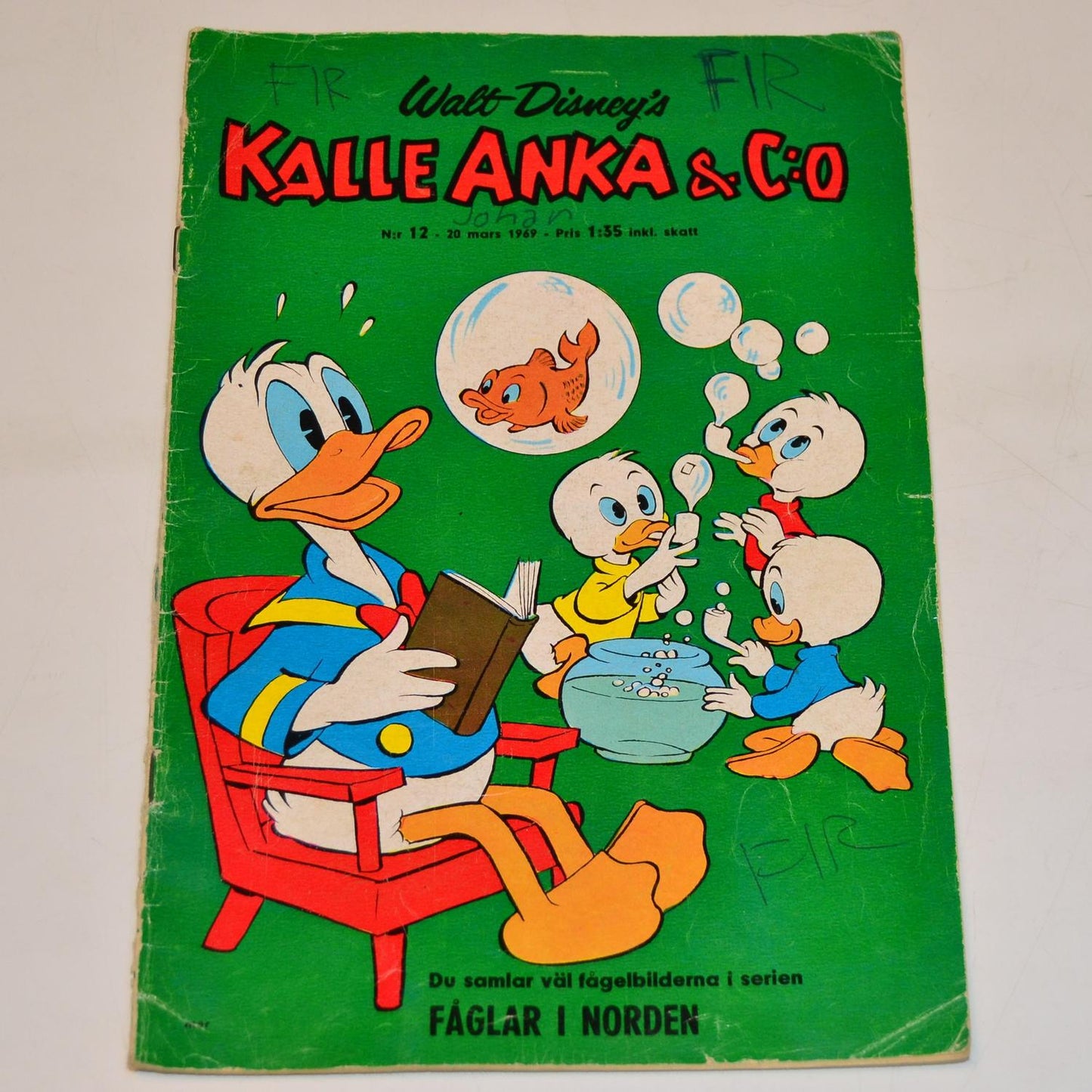 Kalle Anka & Co Nr 12 1969 #FR#