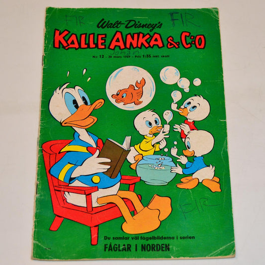 Kalle Anka & Co Nr 12 1969 #FR#