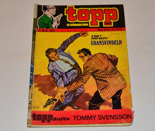 Toppserien Nr 8 1971 #FR#