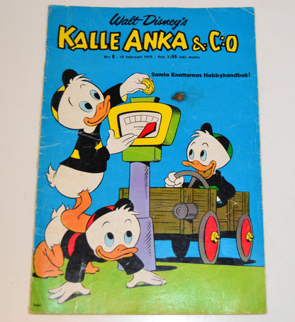 Kalle Anka & Co Nr 8 1970 #VG#