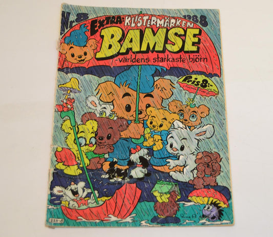 Bamse Nr 8 1988 #FR#