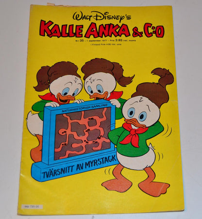 Kalle Anka & Co Nr 35 1977 #VG#