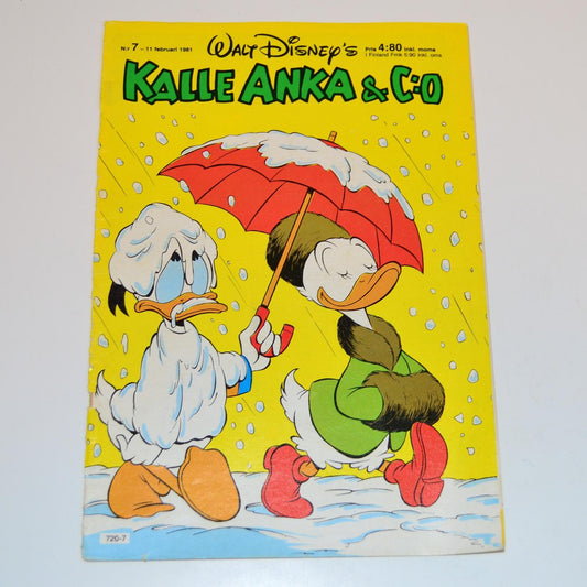 Kalle Anka & Co Nr 7 1981 #FR#