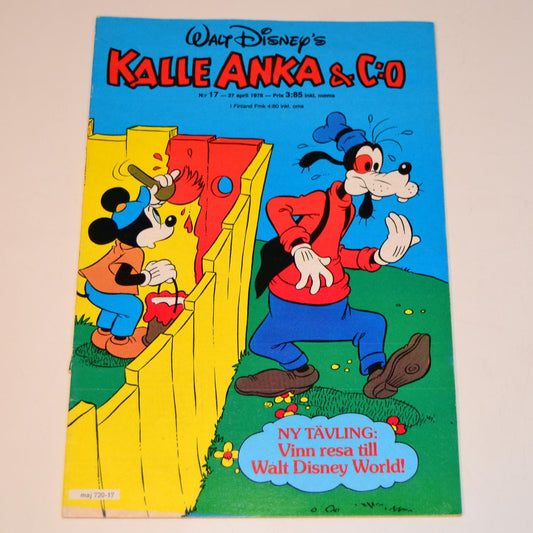 Donald Duck &amp; Co. No. 17 1978 #VG#