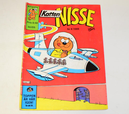 Katten Nisse Nr 8 1988 #VG#
