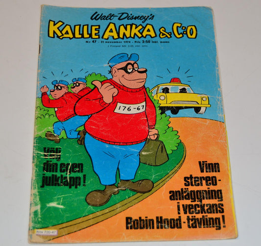 Kalle Anka & Co nr 47 1974 #VG#