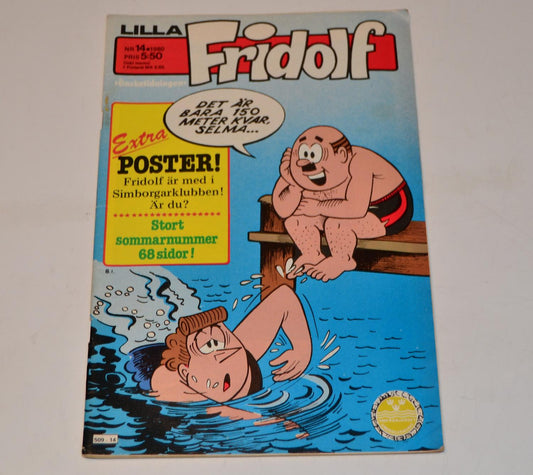 Lilla Fridolf Nr 14 1980 #FN# + Bilaga