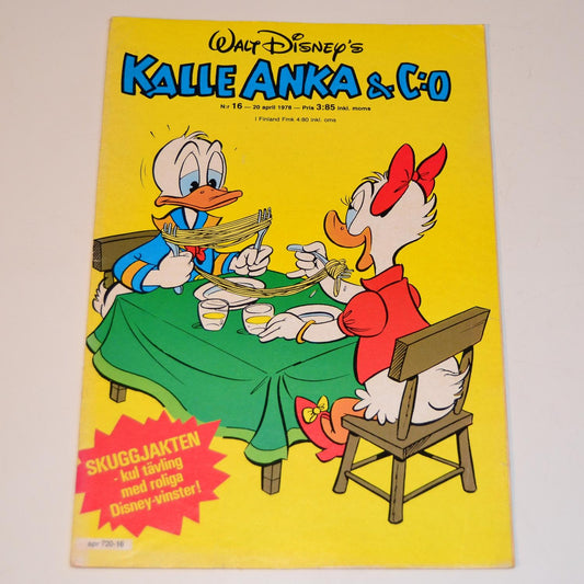 Donald Duck &amp; Co. No. 16 1978 #FN#