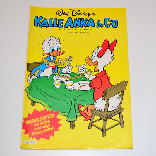 Donald Duck &amp; Co. No. 16 1978 #FN#