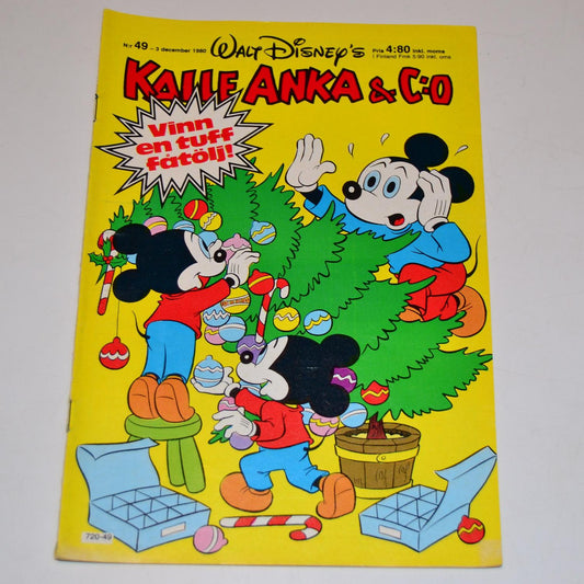 Kalle Anka & Co Nr 49 1980 #VG#