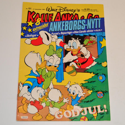 Donald Duck &amp; Co No. 51 1983 #FN# + Appendix (Ankeborgs-News)