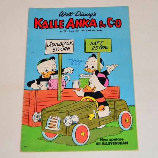 Donald Duck &amp; Co. No. 19 1971 #FR#