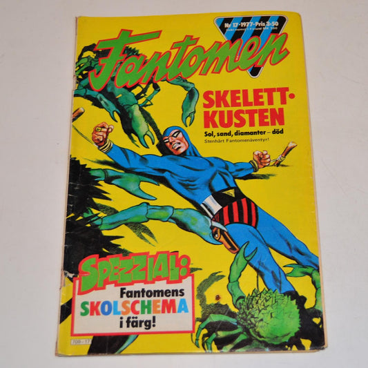 Fantomen Nr 17 1977 #VG# + Bilaga