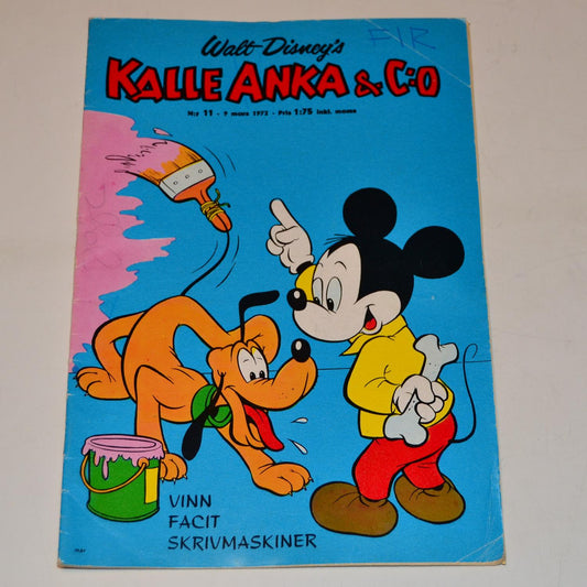 Kalle Anka & Co Nr 11 1972 #FR#