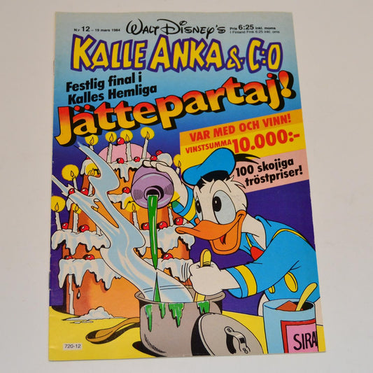 Kalle Anka & Co Nr 12 1984 #VF#