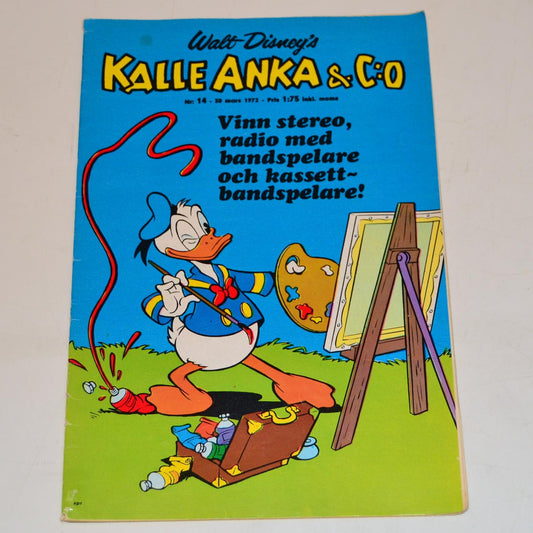 Kalle Anka & Co Nr 14 1972 #GD#