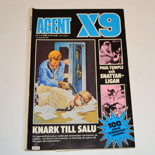 Agent X9 Nr 3 1980 #GD#