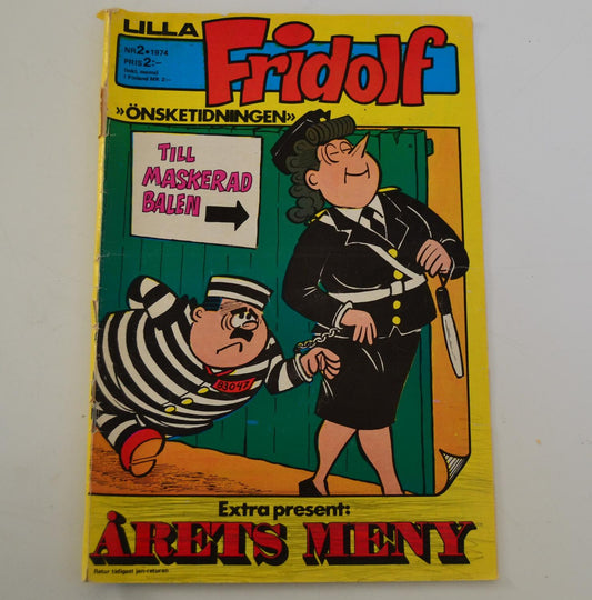 Lilla Fridolf Nr 2 1974 #GD#