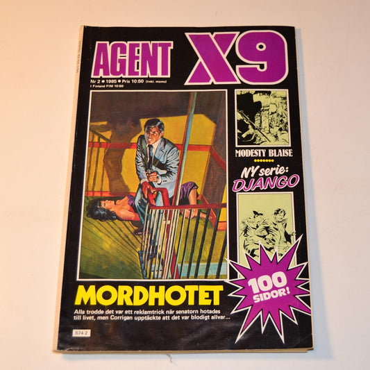 Agent X9 Nr 2 1985 #VG#