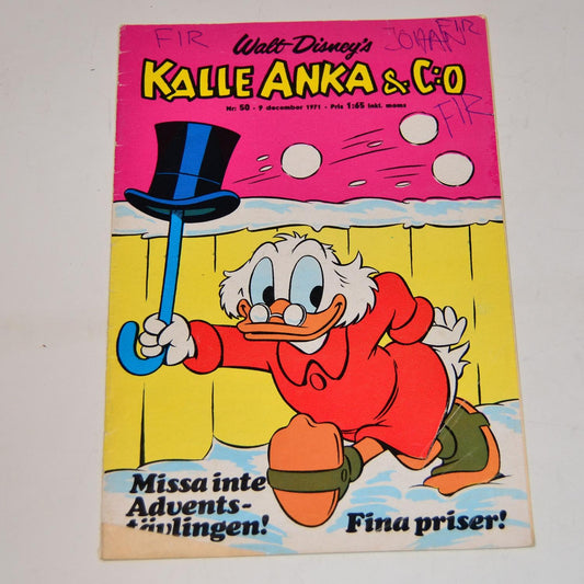 Donald Duck &amp; Co. No. 50 1971 #FR#