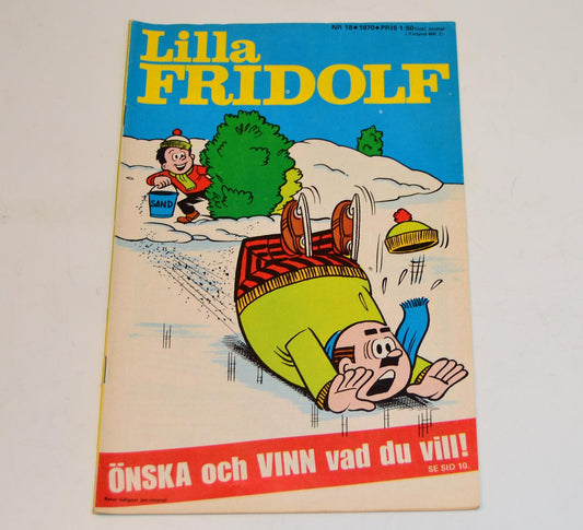 Lilla Fridolf Nr 18 1970 #VG#