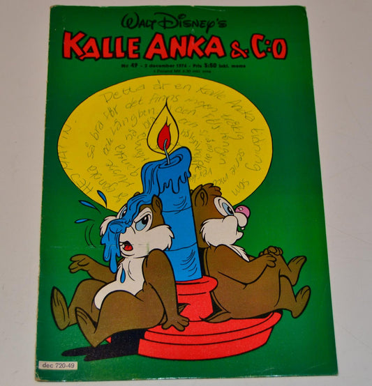 Kalle Anka & Co Nr 49 1976 #VG#