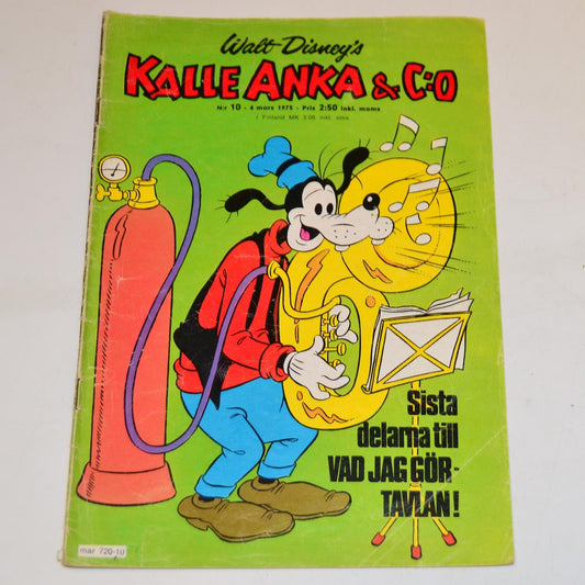 Kalle Anka & Co Nr 10 1975 #VG#