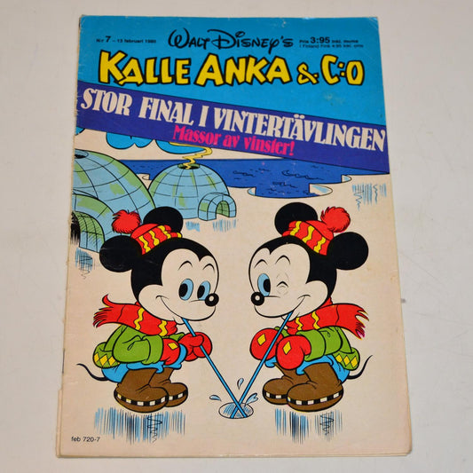 Kalle Anka & Co Nr 7 1980 #GD#