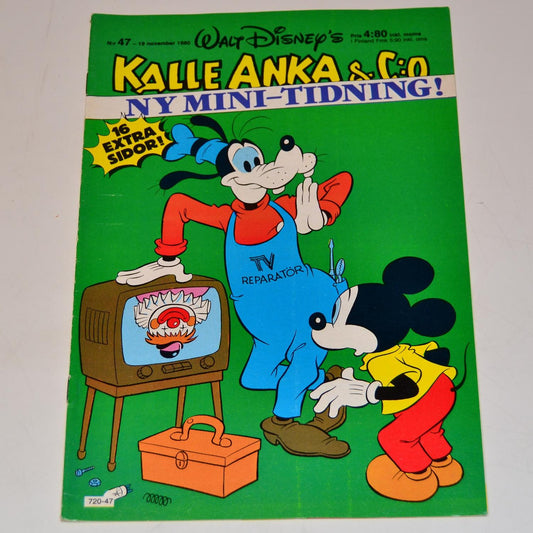 Kalle Anka & Co Nr 47 1980 #FN#