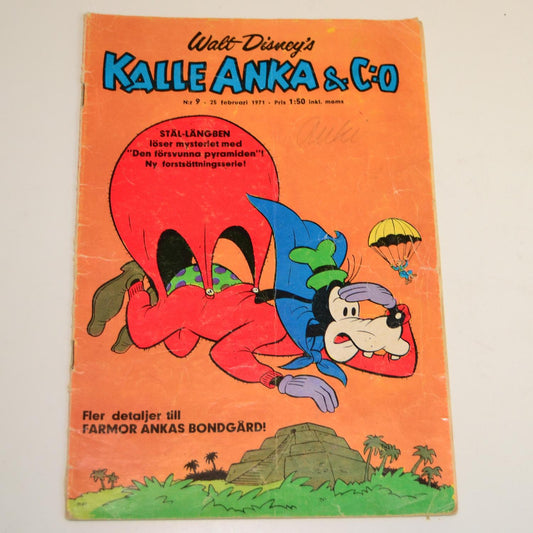Kalle Anka & Co Nr 9 1971 #FR#