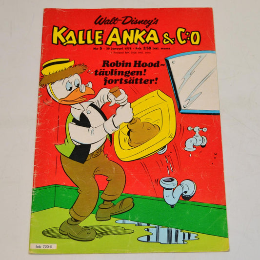 Kalle Anka & Co Nr 5 1975 #VG#