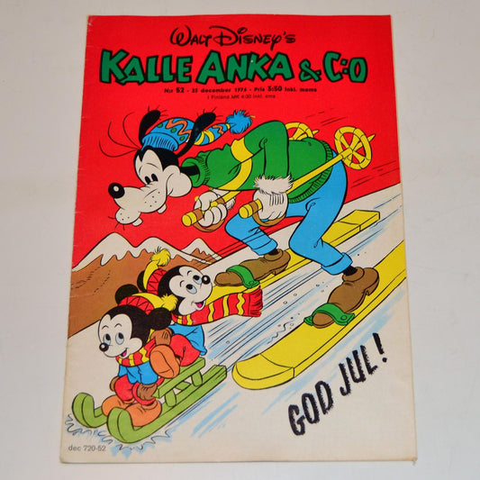 Donald Duck &amp; Co. No. 52 1976 #GD#